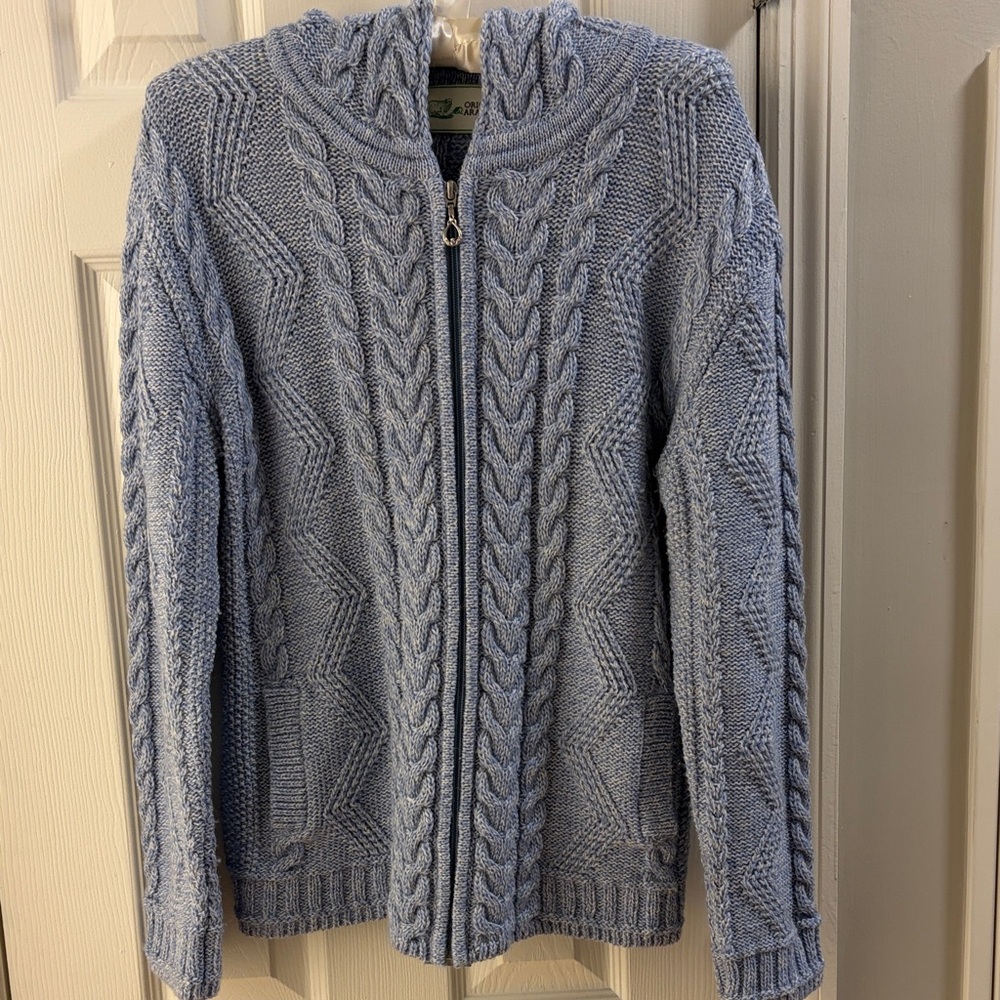 Irish Wool Hoodie Sweater